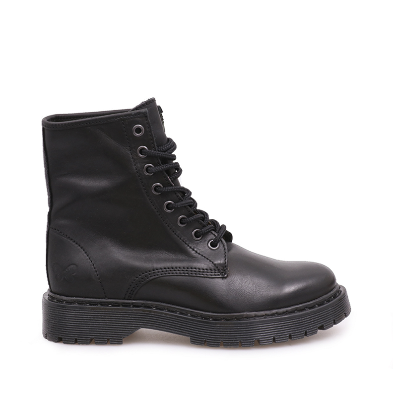 BERMONT-C562-CALF MATE-BLACK | Felmini Shop