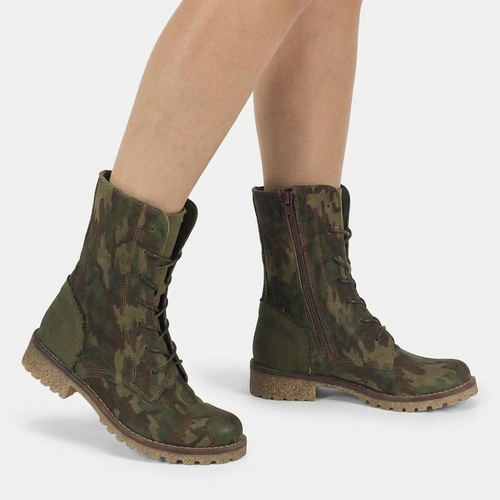 CASTER-E751-CROSTA MILITAR  LONA GREEN