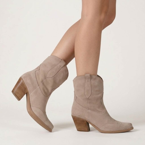 LEONOR F034 SUEDE BEGE