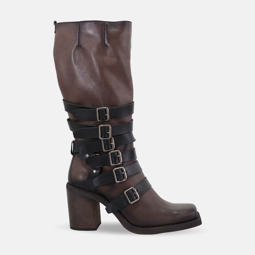 NAHO-E261-ANILEX-CALF GRAFITTI-BLACK - NAHO - 5601352655907