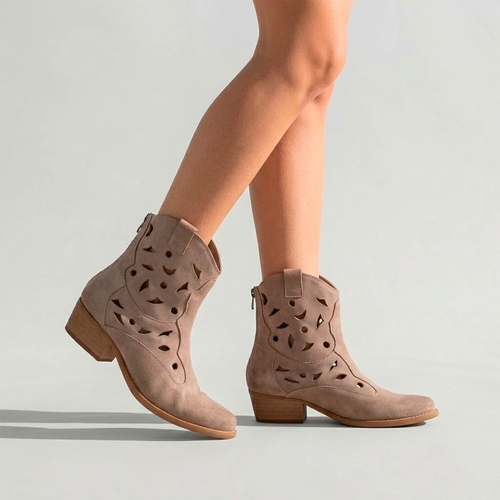 WINNIE F028 SUEDE BEGE