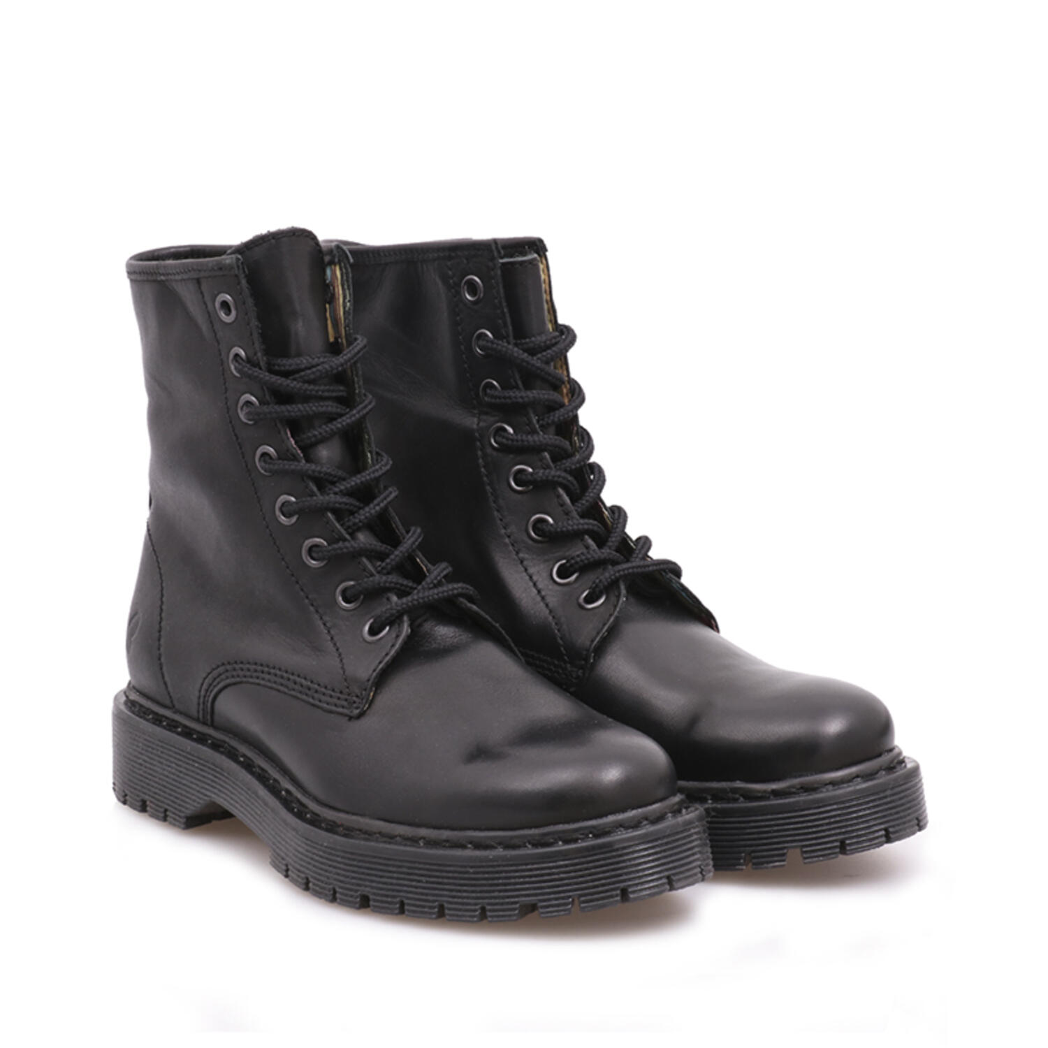 BERMONT-C562-CALF MATE-BLACK | Felmini Shop