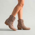 WINNIE F028 SUEDE BEGE - WEST - 5601352670788