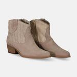 WINNIE F030 SUEDE-RAFIA BEGE - WEST - 5601352670665
